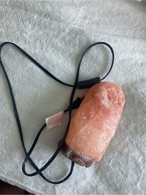 Himalayan Salt Lamp Night Light - Pink/Orange Crystal